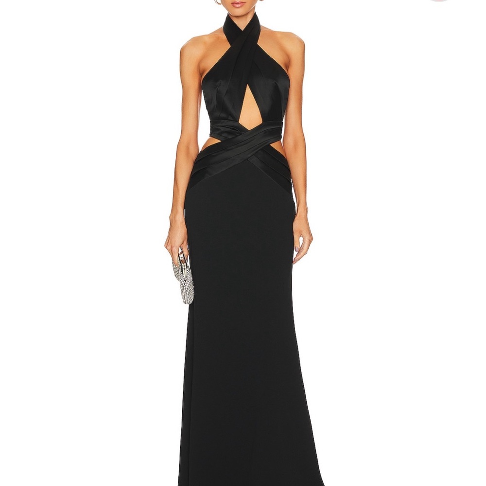 Sau lee petra dress in black